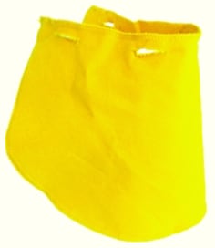 3M™ Proban Neck Flap HXNFPC, for HF44 Type 3 Bush Fireman Helmet, Yellow, Unisize