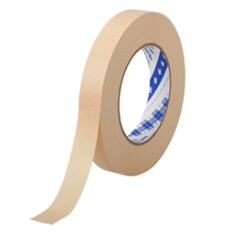 スコッチ® 平面紙マスキングテープ 250P, タン, 19 mm x 30 m