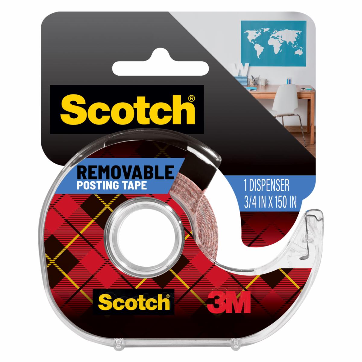 Scotch Removable Poster Tape 109S
