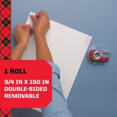 Scotch® poster tape removable product anatomy 2024