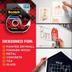 Scotch® poster tape removable surfaces 2024