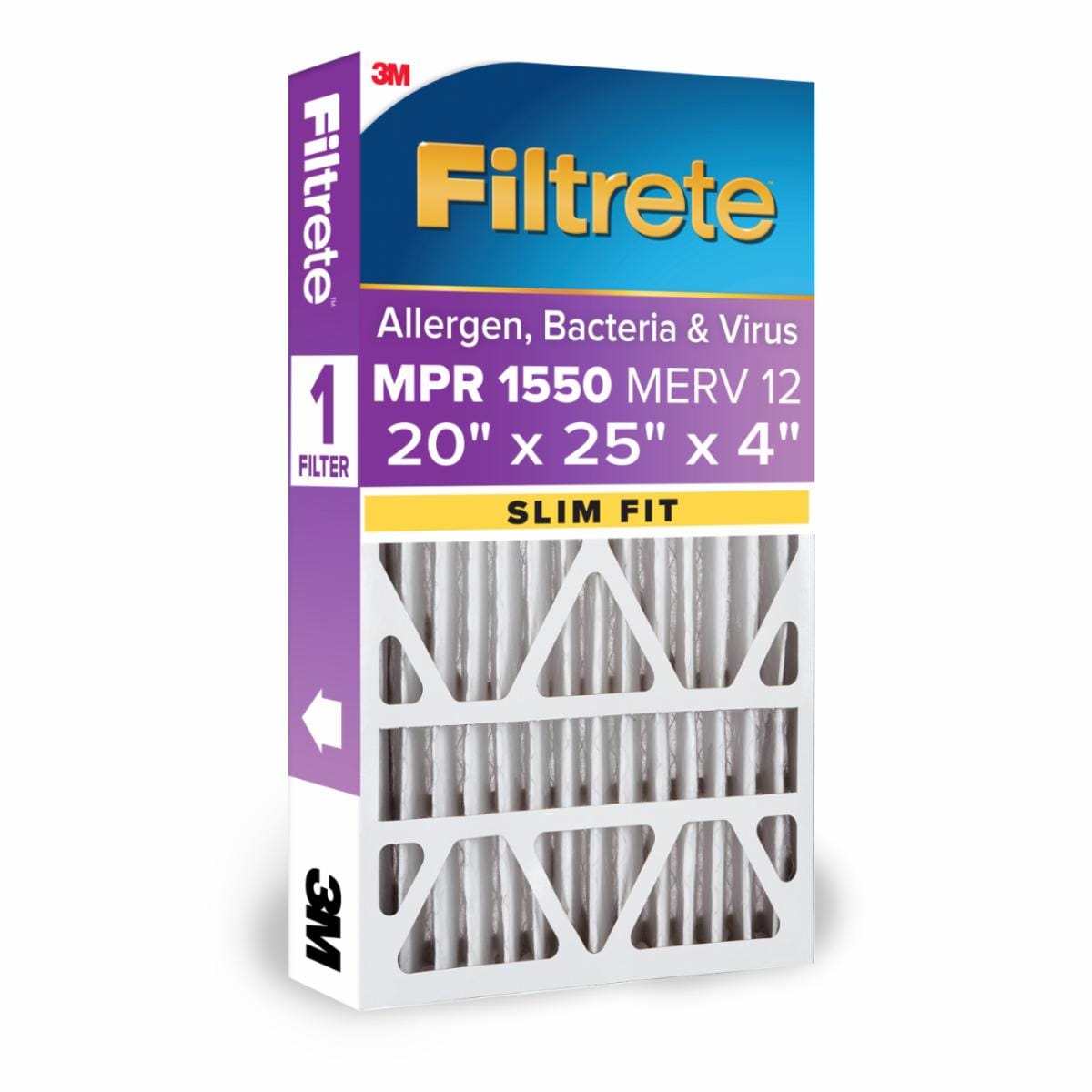 Filtrete Ultra Allergen Reduction Deep Pleat Filter NDP03-4S-4
