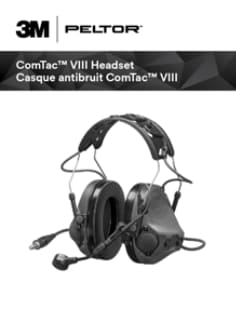 【みつお】PELTOR ComTac Ⅷ Headset みつお】PELTOR ComTac Ⅷ Headset 3M™ PELTOR™ ComTac™ VIII