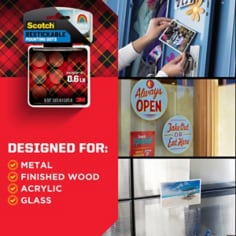 Scotch® dot restickable 18pk surfaces 2024