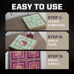 Scotch® indoor tape 1rl steps 2024
