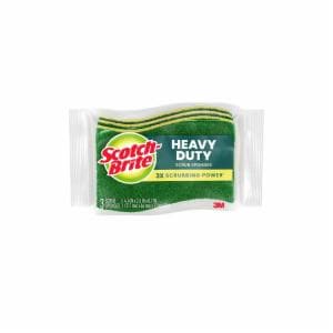 Scotch-Brite Heavy Duty Scrub Sponge HD-3-M-8, 8/3image