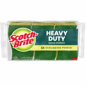 Scotch-Brite Heavy Duty Scrub Sponge 429-5, 5/9image