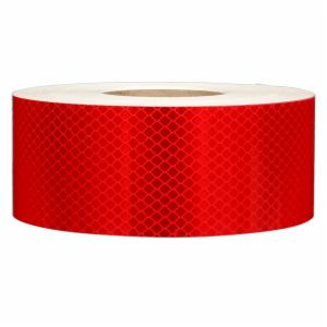 3M™ Flexible Prismatic Retroreflective Sheeting 3312i, Red, 3 in x 50 ydimage