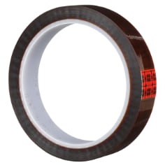 3M™ Polyimide Film Electrical Tape 1205, Amber, Acrylic Adhesive, 3/4 in x 36 yd