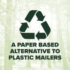 Scotch™ Curbside Recyclable Padded Mailer CR-0-1, 5.5 in x 9 in (139 mm x 228 mm), Size 0