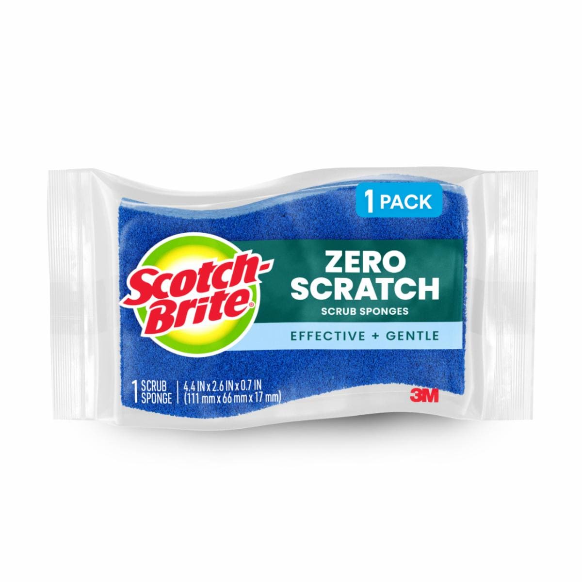 Scotch-Brite Zero Scratch Scrub Sponge 521
