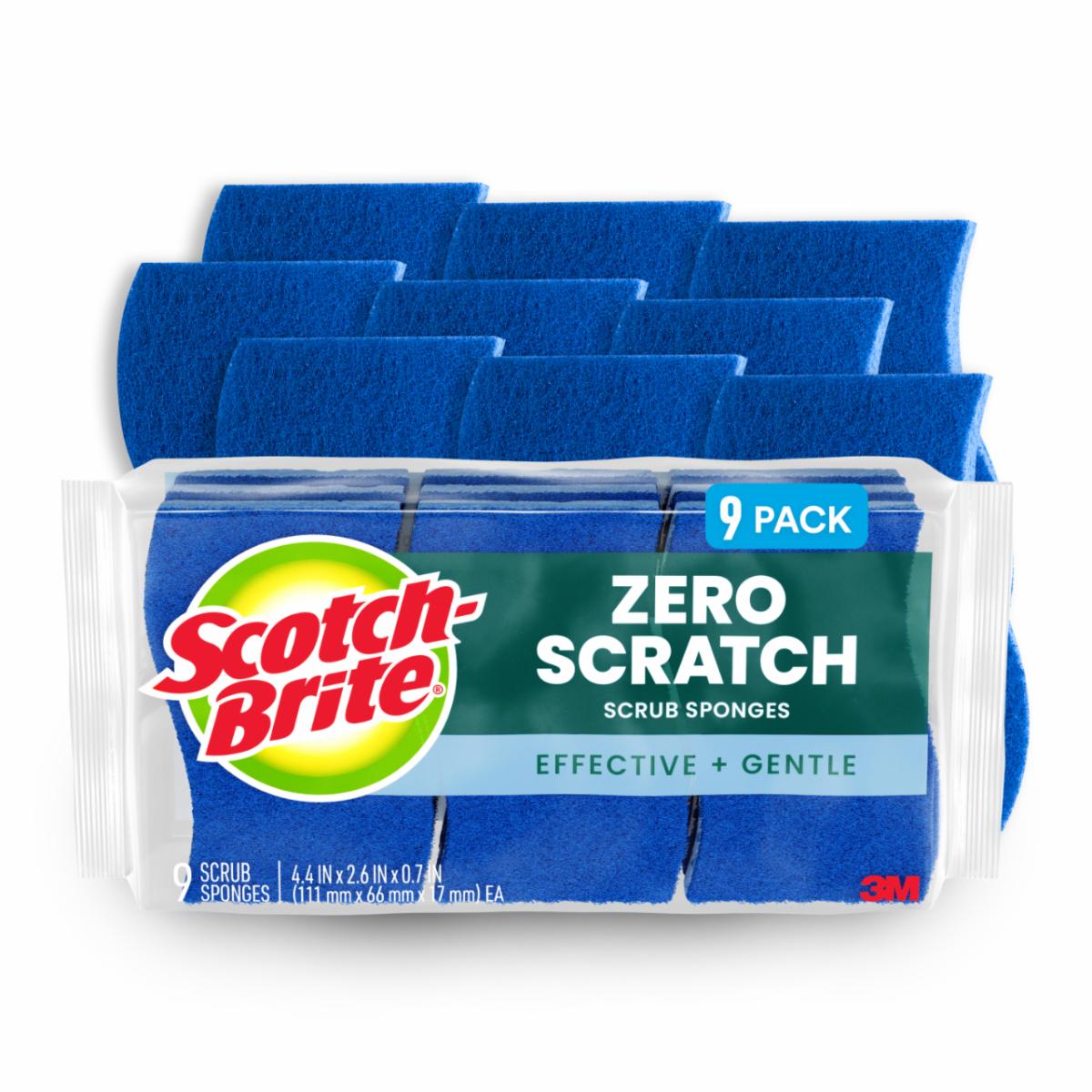 Scotch-Brite Zero Scratch Scrub Sponge 529-5