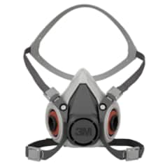 A 3M Reusable Half Mask Respirator, Small, 6100