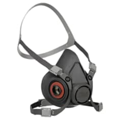 A 3M Reusable Half Mask Respirator, Large, 6300