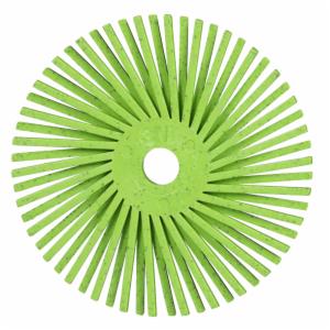 Scotch-Brite Precision Radial Bristle Brush, PN-RB, 50+, 3 in x 3/8 in, Type A, 10/Carton, 40 ea/Caseimage