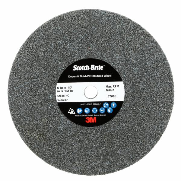 Scotch-Brite Deburr & Finish Pro Unitized Wheel