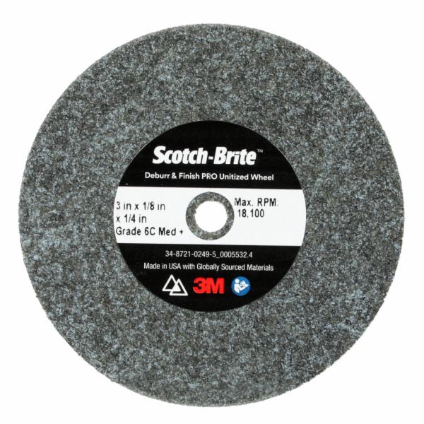 Scotch-Brite Deburr & Finish Pro Unitized Wheel