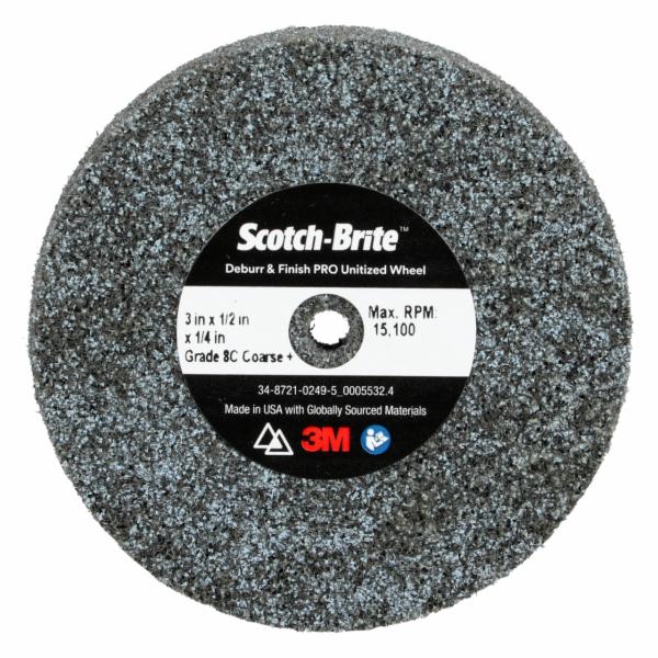 Scotch-Brite Deburr & Finish Pro Unitized Wheel