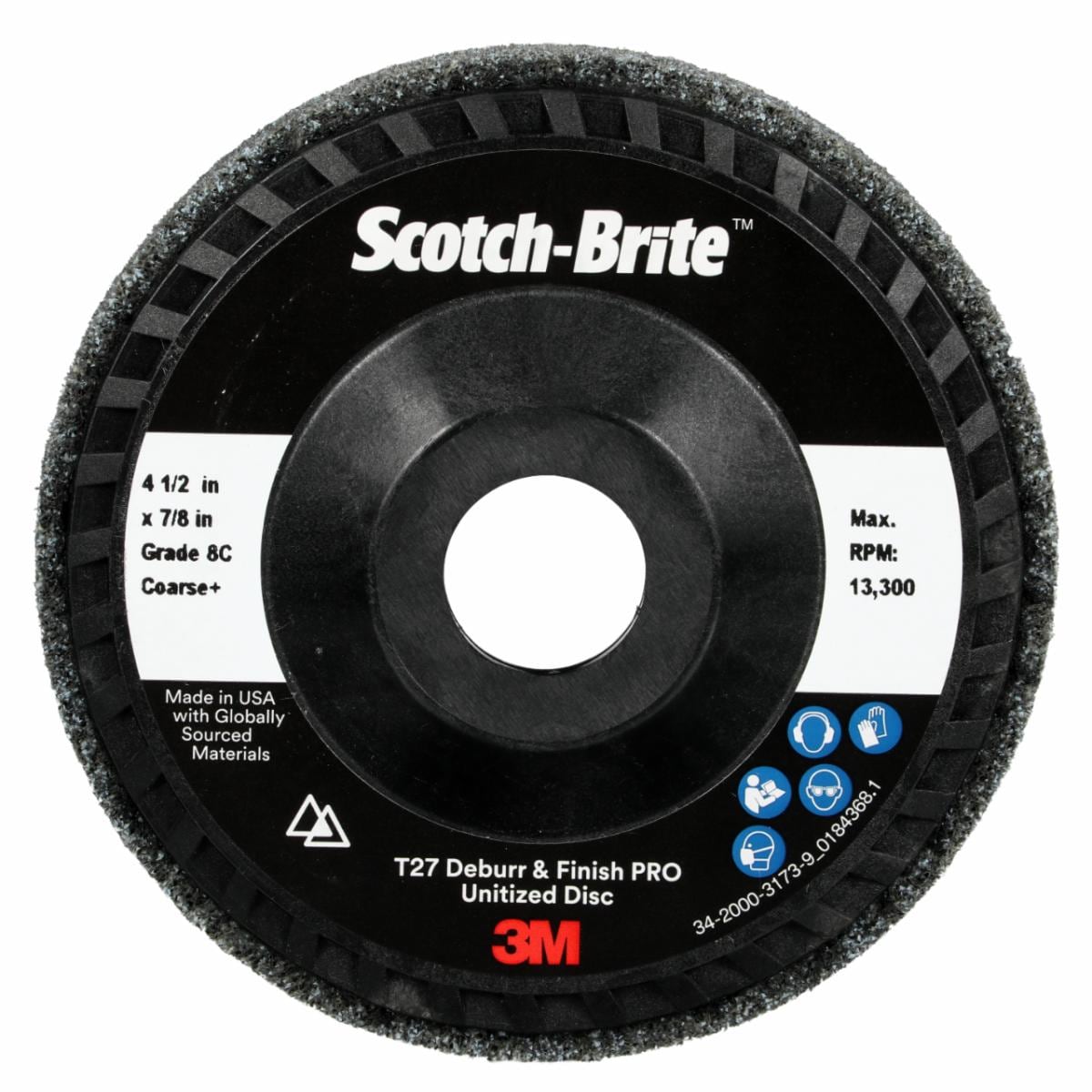 Scotch-Brite Deburr and Finish Pro Unitized Disc