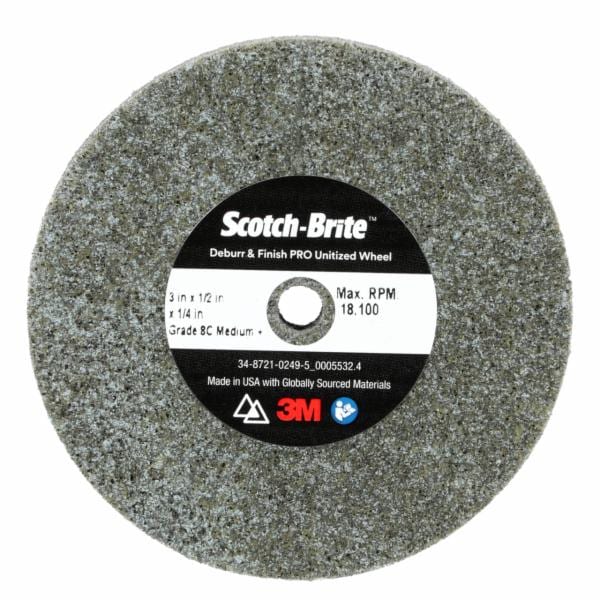 Scotch-Brite Deburr & Finish Pro Unitized Wheel