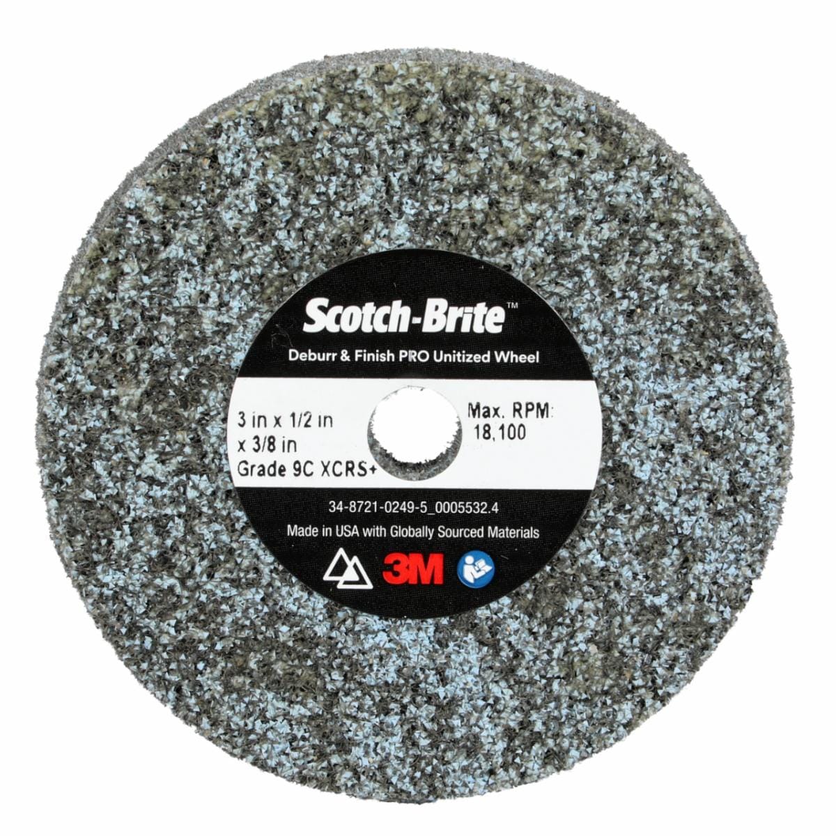 Scotch-Brite Deburr & Finish PRO Unitized Wheel