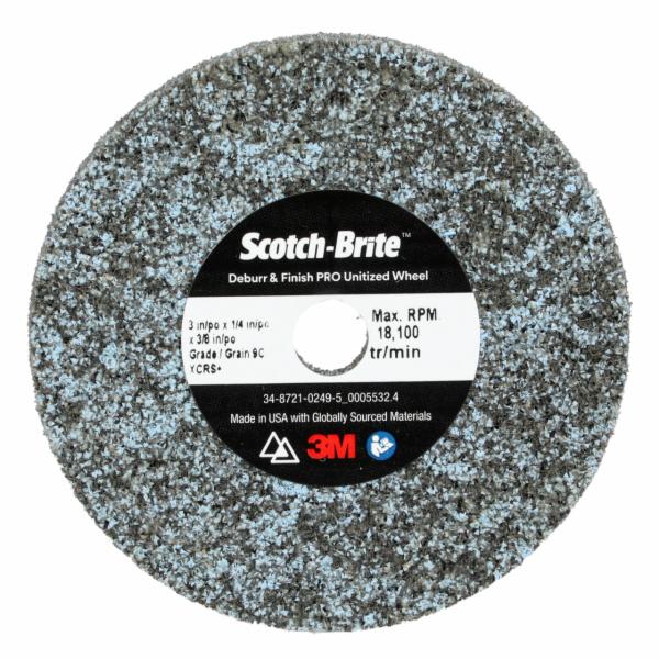 Scotch-Brite Deburr & Finish PRO Unitized Wheel