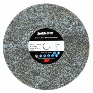 Scotch-Brite Deburr & Finish PRO Unitized Wheel, DP-UW, 9C Extra Coarse+, 6 in x 1/2 in x 1/2 in, 4 ea/Case image Scotch-Brite Deburr & Finish PRO Unitized Wheel, DP-UW, 9C Extra Coarse+, 6 in x 1/2 in x 1/2 in, 4 ea/Caseimage