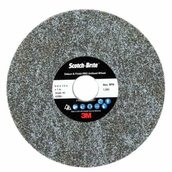 Scotch-Brite Deburr & Finish PRO Unitized Wheel