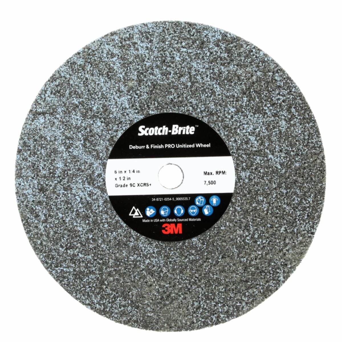 Scotch-Brite Deburr & Finish PRO Unitized Wheel