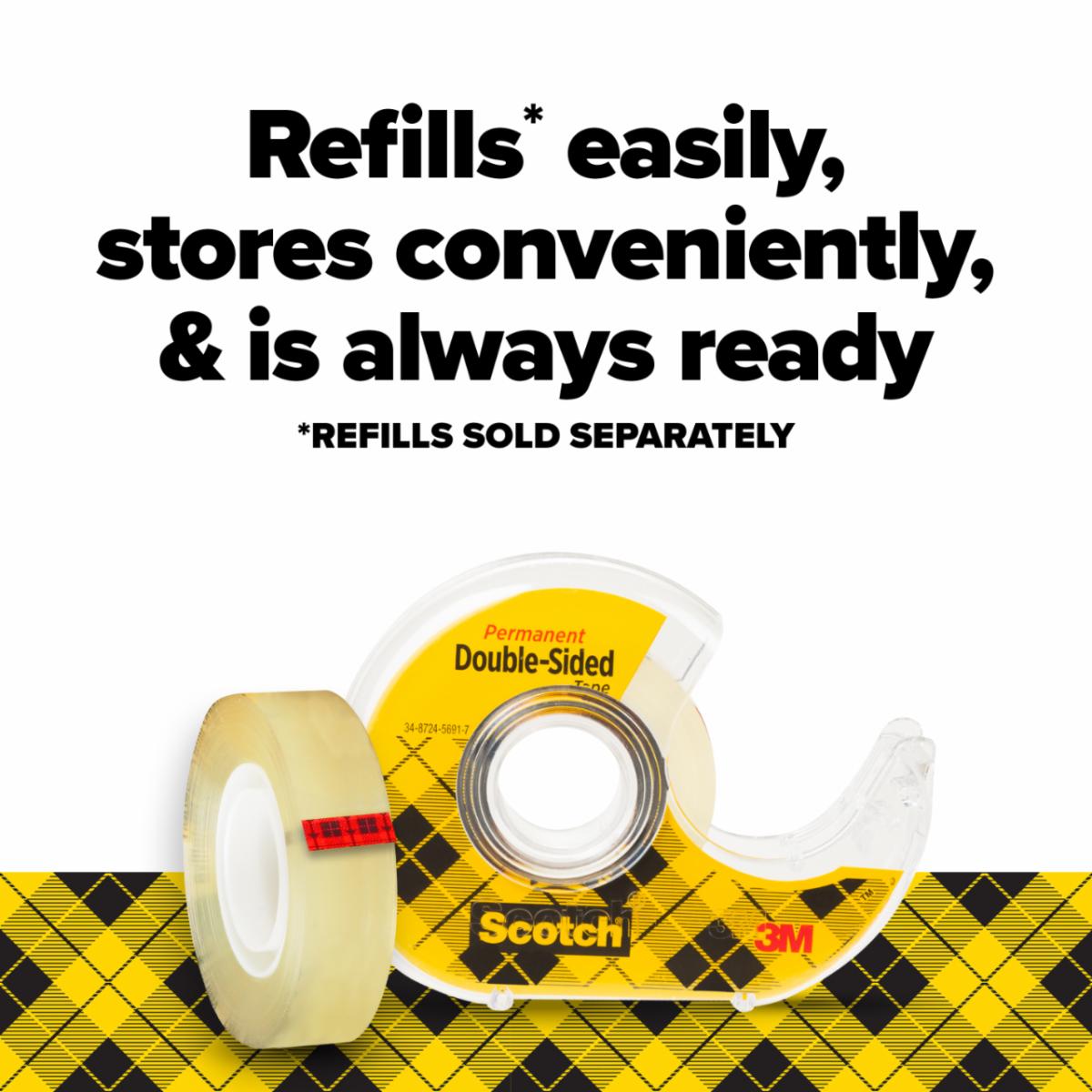 Scotch Double Sided Tape 4137