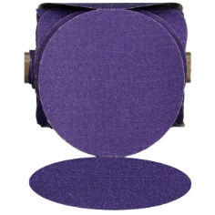 A 3M Cubitron II Stikit Paper Disc Roll 732U, No Hole, 80+