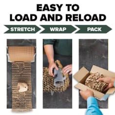 Scotch™ Cushion Lock Protective Wrap Dispenser PCW-121000-D-P, 15.4 in x 7.22 in x 11.9 in