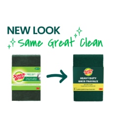 Scotch-Brite® Heavy Duty Scour Pad (3 Pack) - New Look 