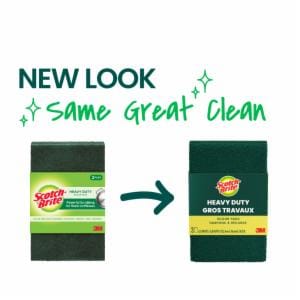 Scotch-Brite Heavy Duty Scour Pad 223-10, 10/3 image Scotch-Brite Heavy Duty Scour Pad 223-10, 10/3image