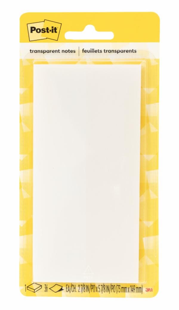 Post-it Transparent Note 636-TRSPT