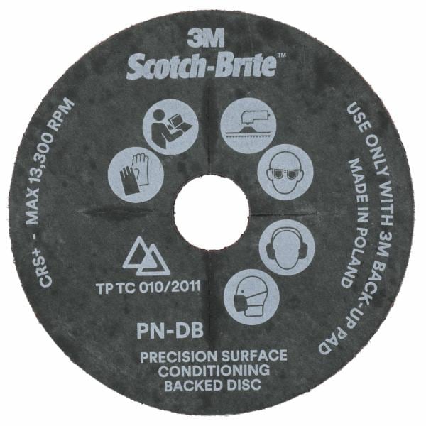 Scotch-Brite Precision Surface Conditioning Durable Backed Disc