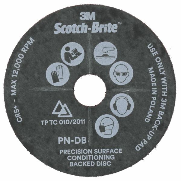 Scotch-Brite Precision Surface Conditioning Durable Backed Disc
