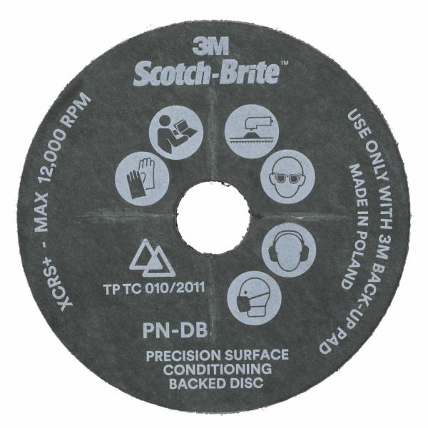 Scotch-Brite Precision Surface Conditioning Durable Backed Disc