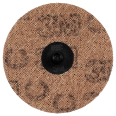 A Scotch-Brite Roloc Surface Conditioning Disc, 07482, SC-DR, A/O Coarse, TR, 4 in