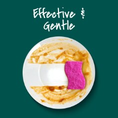 Scotch-Brite® Delicate Clean Scrub Sponge, Effective & Gentle