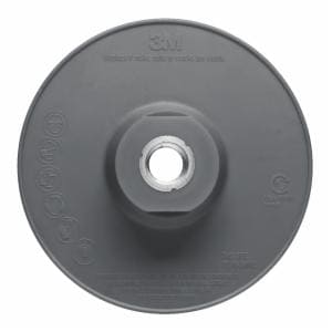 3M™ Disc Back-up Pad Ribbed, 11231, Medium, Gray, 4 in, One Piece, 10 ea/Caseimage