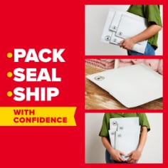 Scotch™ Poly Bubble Mailer, 6 inches x 9 inches, 8910R-0