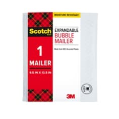Scotch™ Poly Bubble Mailer, 9.5 inches x 13.5 inches, 8914R-4-1-EF