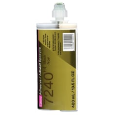 A 400mL cartridge of 3M Scotch-Weld Epoxy Adhesive 7240FR.