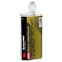 A 400mL cartridge of 3M Scotch-Weld Epoxy Adhesive 7240FR.