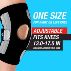 Ace™ brand performance knee stabilizer 907101 bplus sizing chart