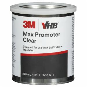 3M™ VHB Tape Max Promoter, Clear, 1 Quart, 12 Can/Case image 3M™ VHB Tape Max Promoter, Clear, 1 Quart, 12 Can/Caseimage