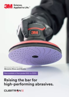 3M™ Cubitron™ II Hookit™ Clean Sanding Abrasive Disc 737U - Brochure - EMEA UK - LR