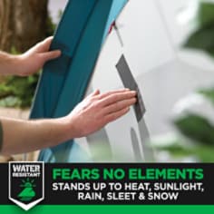 3M™ All Weather Black Duct Tape - Durability B+ Image