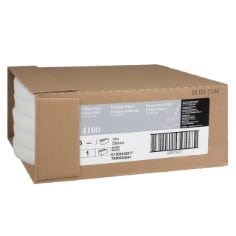 Case of 3M White Super Polish Pad 4100, White, 330 mm x 82 mm, 13 in, 5 ea/Case